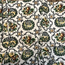 Vintage MCM NOS novelty print window Valance 46” picture