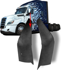 A Pair Black Door Mirror Arm Cover for 2018-2025 Freightliner Cascadia Accessori picture