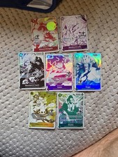 ONE PIECE OP17 4th Anniversary Treasure Campaign Pack English FULL SET  (7)  picture