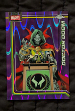 Topps 2026 Topps Chrome Marvel Doctor Doom #028 Serial Numbered 70/75 picture