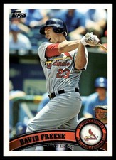 2011 Topps #452 David Freese picture