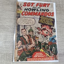 Sgt Fury & His Howling Commandos #1 1963 Marvel | 1st Nick Fury | Stan Lee kirby picture