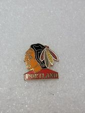 Portland Winterhawks Lapel Hat Pin WHL CHL Enamel Single Clutch Back Color picture