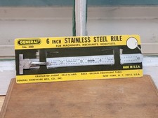 New Old Stock Vintage General Mfg Co. 6