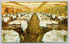 Grossinger's Dining Room Postcard Catskills NY Superchrome Bill Bard Resort picture