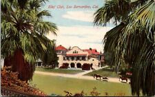 Postcard SAN BERNARDINO California/CA  Elks Club Large 2 Story House view  picture