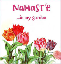 Namaste In My Garden Refrigerator Fridge Gift Magnet  World Wide picture