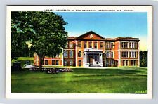 Fredericton-New Brunswick, University of New Brunswick Library Vintage Postcard picture