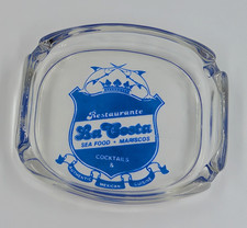 Vintage Glass Marketing Ashtray La Costa Mexican Seafood Restaurant & Cocktails picture