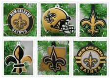 New Orleans Saints NFL Football Ornament 6pc Set Alvin Kamara Wil Lutz picture