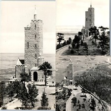x3 LOT c1940s Cheyenne Mt CO Will Rogers Shrine of the Sun RPPC Tower Postcard picture