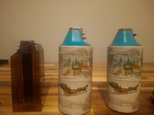 Lot 3 Vintage 70s Cricket by Gilette Lighter Holders Christmas Amber w/ 9 picture