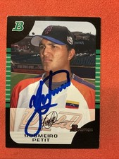 Yusmeiro Petit 🔥🔥MLB: 2005 Bowman 🔥🔥Autograph🔥🔥 picture