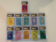 Pokémon Old Maid all CGC 10 Pristine 11 slab lot picture
