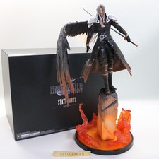 USED Final Fantasy VII Rebirth Collector's Edition Static Arts Sephiroth Figure picture