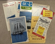 Boothbay Harbor ME Maine Vintage Brochures 1975 Summer Guide Museum, Boat Trips picture