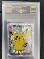 Merlin Pokemon Pikachu S6 Cracked Ice Foil AP 8.5*Mint* picture