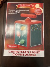 Mr. Christmas Christmas Light Countdown-Turn Tree Lights On/Off With Music New picture