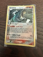 Tyranitar EX Delta Species Holo Rare Card 16/113 2005  picture