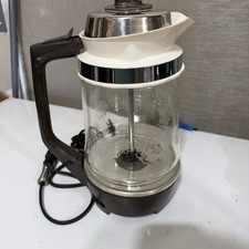 Vintage Proctor-Silex 10 Cup Glass Electric Percolator Coffee Pitcher Pot P102N picture