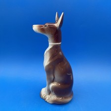 RAMSES GERMANY FIGURAL DECANTER OF A GERMAN SHEPHERD or PHARAOH HOUND DOG picture