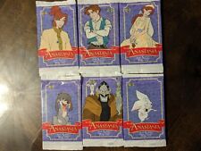 DISNEY ANASTASIA TRADING CARDS FACTORY SEALED UNOPENED UNSEARCHED PACKS picture