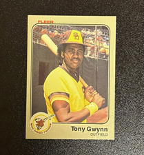 1983 Fleer Tony Gwynn #360 RC Rookie San Diego Padres picture