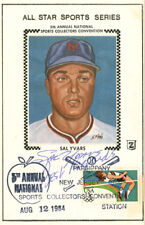 Sal Yvars Convention Card - Sports Stocks & Bonds picture