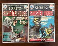 Secrets of Sinister House #17 #18 (DC Comics April-May 1974) picture