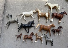 HUGE Lot 12 Vintage Breyer Horses Foals Arabian San Domingo Clydesdale TWH Appy picture
