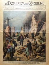 La Domenica del Corriere 9 May 1937 Clem Sohn Deterding Eibar Mussolini Rome picture