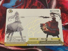 Signed Weiss Schwarz Fujimi Fantasia Bunko Vol.2 Fdl/W120-E034SP SP English picture