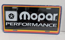 π₯ Vintage Mopar Performance License Plate NOS Factory Sealed Rainbow P5249937 picture