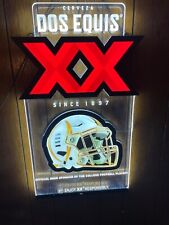 Lighted LED XX College Football Playoff Beer Sign Helmet NFL NCAA picture