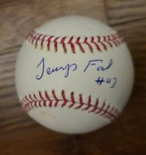 JEURYS FAMILIA SIGNED OFFICIAL MLB BASEBALL NEW YORK METS W/COA+PROOF WOW RARE picture