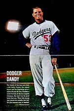  Don Drysdale Los Angeles Dodgers 1958 Magazine Pic Dandy Don Original 2 Page EX picture