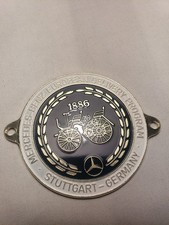 New Mercedes Benz European Delivery Program Stuttgart Germany Emblem Grill Badge picture