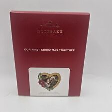 Hallmark Keepsake Our First Christmas Together 2021 Heart Ornament New In Box picture