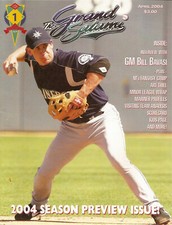 2004-4 Seattle Mariners Vs Oakland As, Angels, Texas Rangers Baseball Program picture