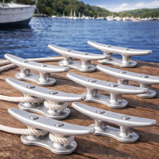 6 Inch/8 Inch in Aluminum Boat Dock Cleats picture