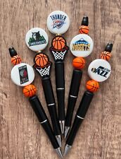 Basketball pen OKC, Denver, Utah, Minnesota, & Portland. Fan gifts. Collect picture