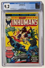 CGC 9.2 INHUMANS #1 - Senses Shattering First Issue 1975 picture