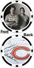 DICK BUTKUS & MIKE DITKA - CHICAGO BEARS GREATS - POKER CHIP - **SIGNED** picture