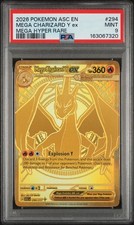 POKEMON ASC EN #294 MEGA CHARIZARD Y ex MEGA HYPER RARE picture