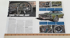 1968 - 1969 - 1970 AMC AMX ORIGINAL 2007 ARTICLE picture