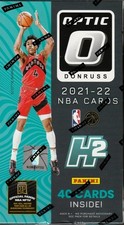 NBA 2021 22 PANINI DONRUSS OPTIC BASKETBALL H2 HOBBY HYBRID Sealed Box with Shri picture