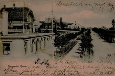 Hamar Norway Postcard Stangeveien Street View Osc Loberg 1907 Undivided Back picture