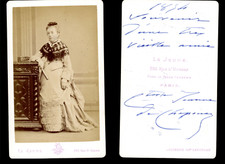 Le Jeune, Paris, a very old friend, shipment albumen print 7x9.5 186 picture