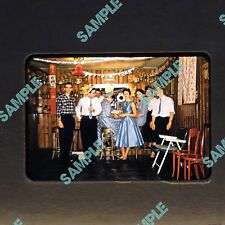 Vintage 35mm Slides - PEOPLE 1950s men women family friends - Lot of 30 picture