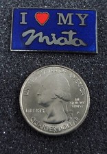 Mazda Eunos MX-5 Miata Pin BLUE - COLLECTORS picture